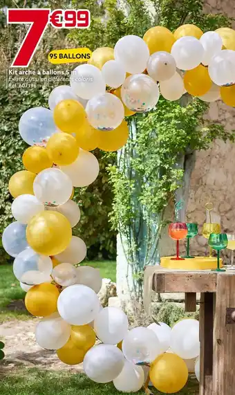Gifi Kit arche à ballons 5 m offre