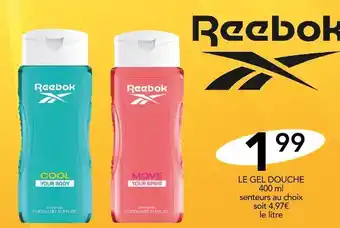 Reebok le gel douche
