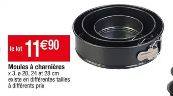 Cora x Carrefour Moules à charnières offre