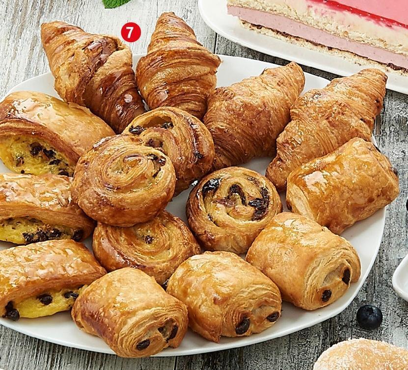 Cora Mini viennoiseries : croissants, pains aux raisins et pains au chocolat offre