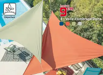 Gifi Voile d’ombrage delta offre