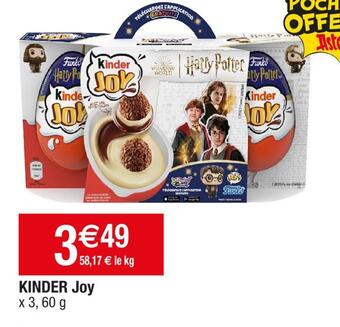 Cora x Carrefour Kinder joy offre