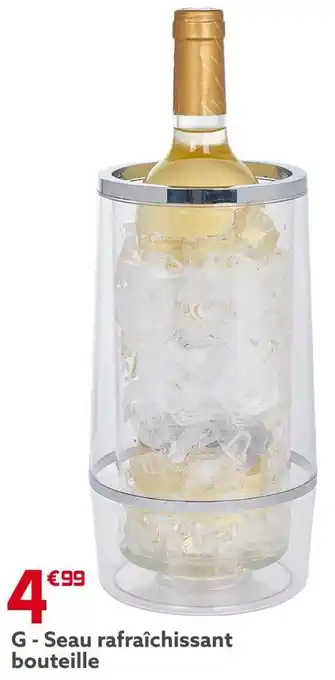 Seau rafraîchissant bouteille