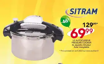 Stokomani Sitram le autocuiseur pressure cooker offre