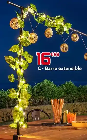 Gifi Barre extensible offre