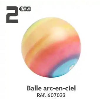 Balle arc-en-ciel