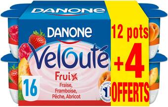 Match Danone yaourt aux fruits mixés offre