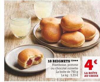 U Express 10 beignets offre