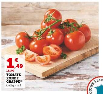 U Express Tomate ronde grappe offre