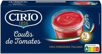 Match Cirio coulis de tomates offre
