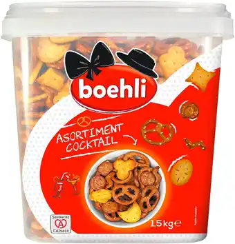 Match Boehli cocktail snacks offre