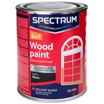 Action Spectrum laque satinée pour bois spectrum offre