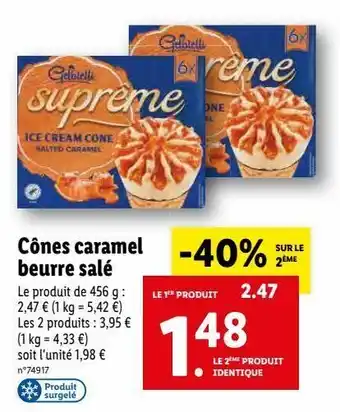 Lidl Glace offre
