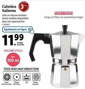 Lidl Cafetière offre