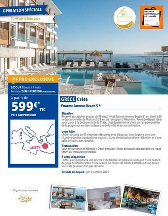 Lidl Voyages offre