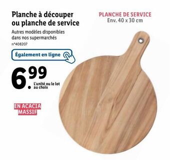 Lidl Planche à découper offre