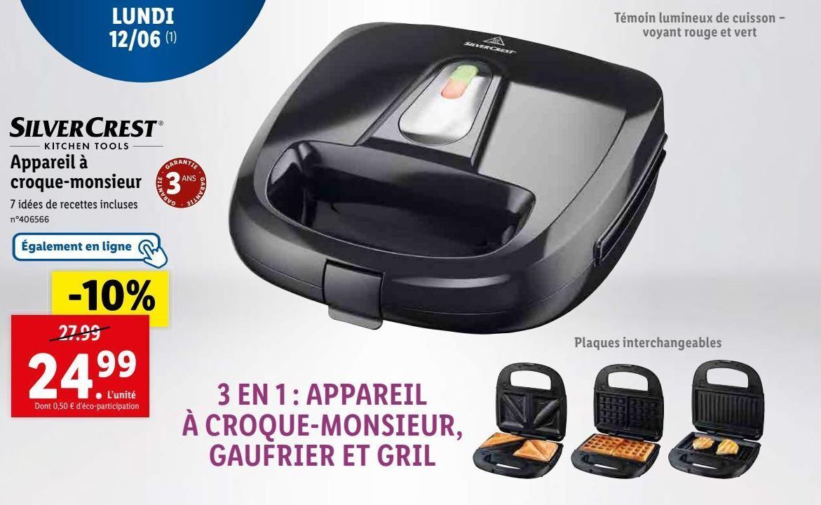 Lidl Ustensiles de cuisine offre