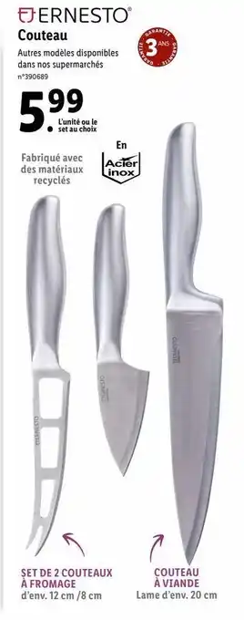 Couteau de cuisine