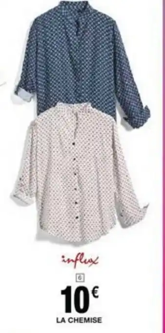 Cora x Carrefour La Chemise offre