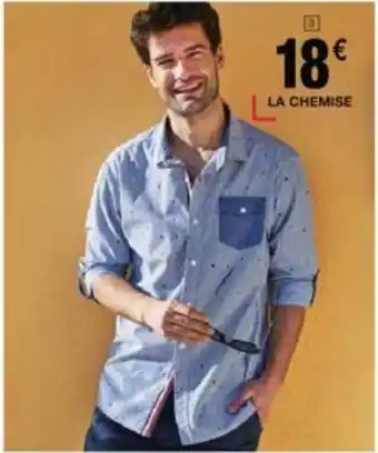 Cora x Carrefour La Chemise offre
