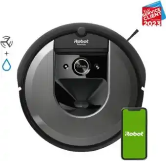 Boulanger Aspirateur robot irobot roomba combo i8 i8178 offre