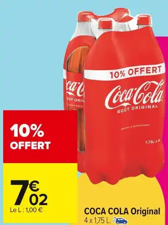 Carrefour Market Coca cola coca cola original offre
