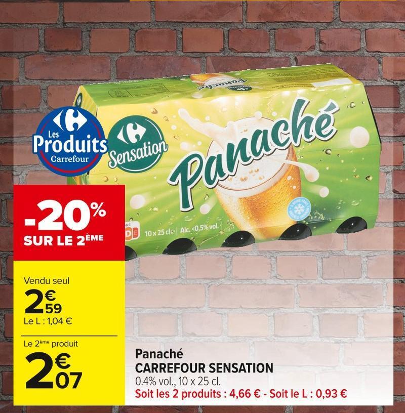 Carrefour Market Carrefour sensation panaché offre