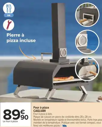 Carrefour Cagliari four à pizza offre