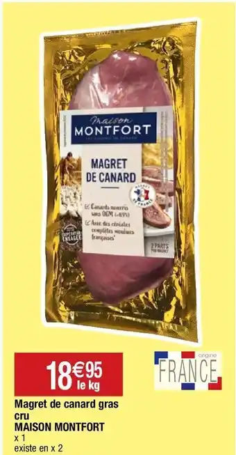 Migros Magret de canard offre