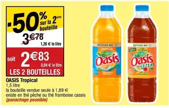 Migros Boissons oasis offre