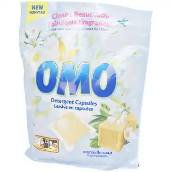 Action Action capsules de lessive omo savon de marseille et fleurs de printemps offre