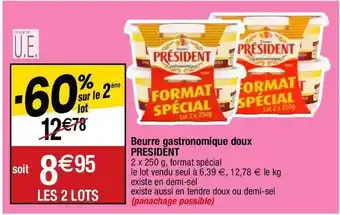 Beurre président