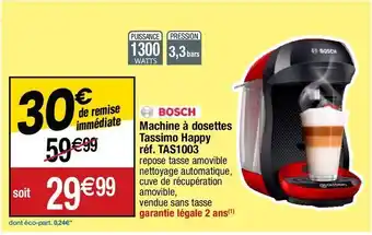 Cafetière à capsules bosch