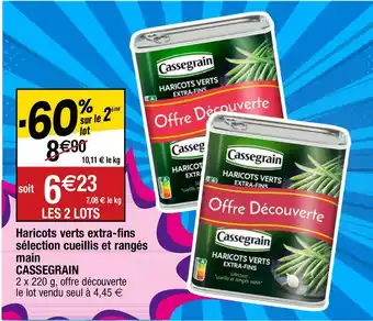 Haricots verts cassegrain