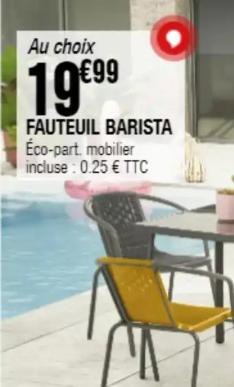 La Foir'Fouille FAUTEUIL BARISTA offre