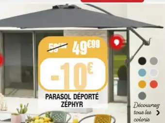 PARASOL DÉPORTÉ ZEPHYR
