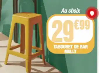 La Foir'Fouille TABOURET DE BAR MOLLY offre