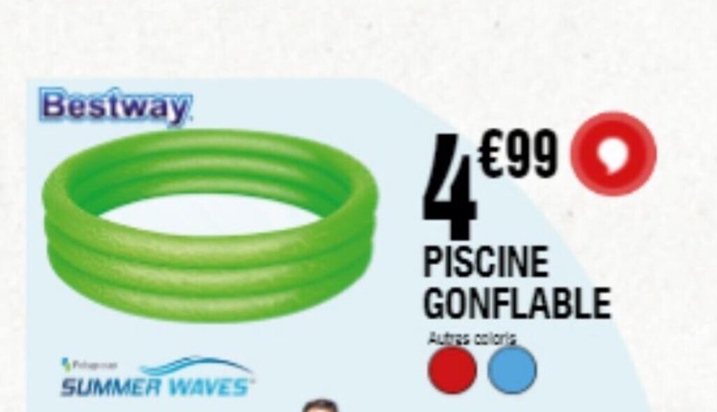 Promo PISCINE GONFLABLE chez La Foir'Fouille