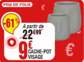 CACHE-POT VISAGE