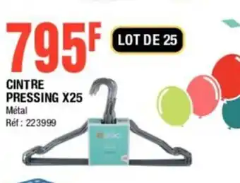 CINTRE PRESSING X25