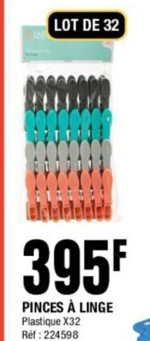 La Foir'Fouille PINCES À LINGE offre