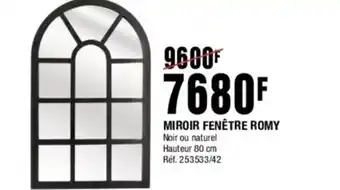 MIROIR FENÊTRE ROMY