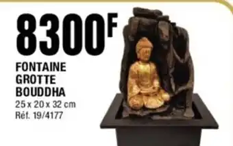 La Foir'Fouille FONTAINE GROTTE BOUDDHA offre