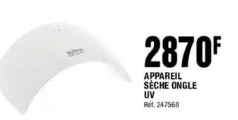 APPAREIL SÈCHE ONGLE UV