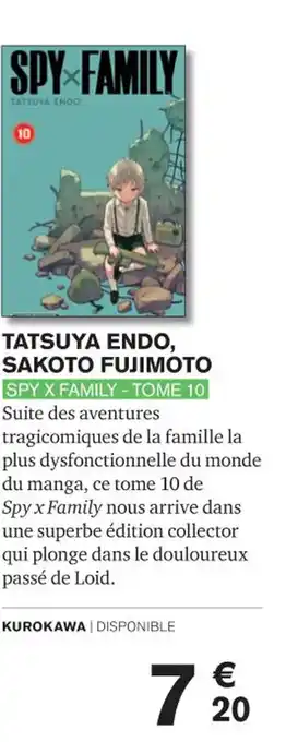 TATSUYA ENDO, SAKOTO FUJIMOTO SPY X FAMILY - TOME 10