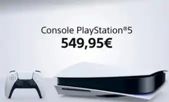 Carrefour Console PlayStation 5 offre