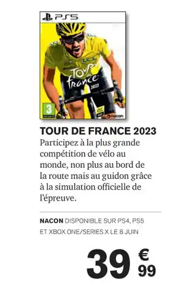 Carrefour TOUR DE FRANCE 2023 offre