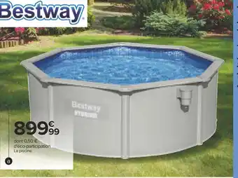 Carrefour Piscine Gonflable -Bestway Fast Set-Ronde-457x107 cm offre