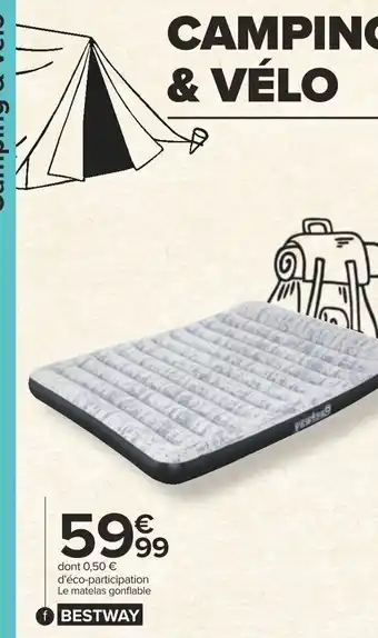 Carrefour Matelas Gonflable Electrique offre