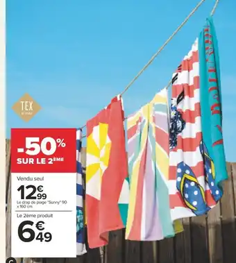 Carrefour Drap De Plage offre